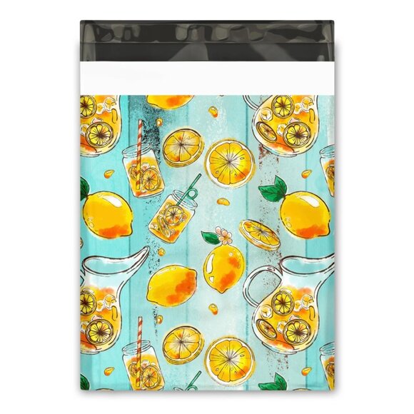 (50) Lemonade Poly Mailers 10”x13” - Picture 2 of 2